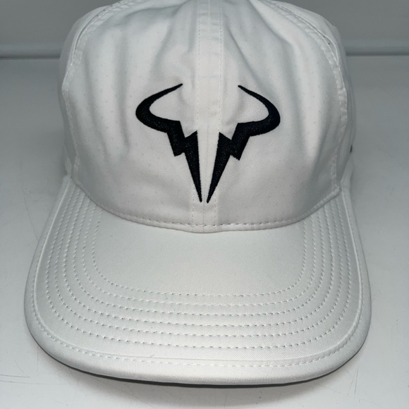 Nike Dri-Fit Club Unstructured Rafa Cap White Unisex L/XL FB5600-100 NWT - Picture 5 of 7